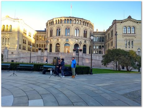 Harry Bhadeshia in Norway, Oslo, Norwegian Research Council