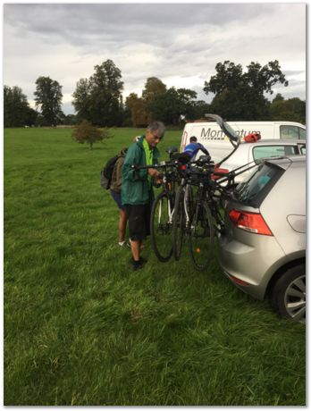 Suffolk bike ride, Apparao Chintha, Gebril El Fallah, Steve Ooi, Harry Bhadeshia, cycling, September 2018