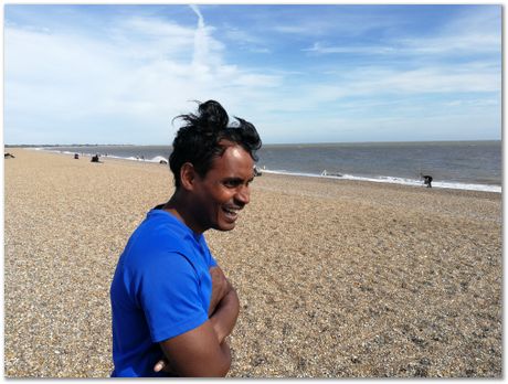 Suffolk bike ride, Apparao Chintha, Gebril El Fallah, Steve Ooi, Harry Bhadeshia, cycling, September 2018