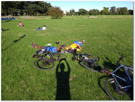 Suffolk bike ride, Apparao Chintha, Gebril El Fallah, Steve Ooi, Harry Bhadeshia, cycling, September 2018