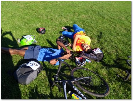 Suffolk bike ride, Apparao Chintha, Gebril El Fallah, Steve Ooi, Harry Bhadeshia, cycling, September 2018