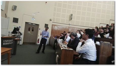 UK-China Steel Meeting, July 2018, University of Birmingham, University of Cambridge, Harry Bhadeshia