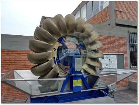 water turbine, hydroelectricity, ICONWELD 2018, Peru, Lima, Welding, Joining, Patricio Mendez, Harry Bhadeshia, PUCU