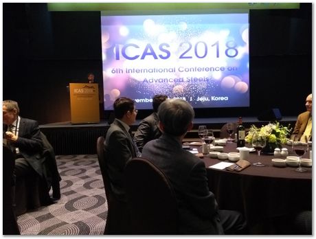 steels, metallurgy, Harry Bhadeshia, ICAS2018, Jeju, South Korea, 2018