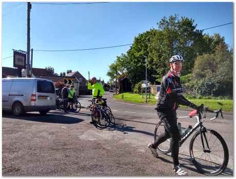 Steve Ooi, Harry Bhadeshia, Apparao Chintha, 100 mile bicycle ride, May 2019