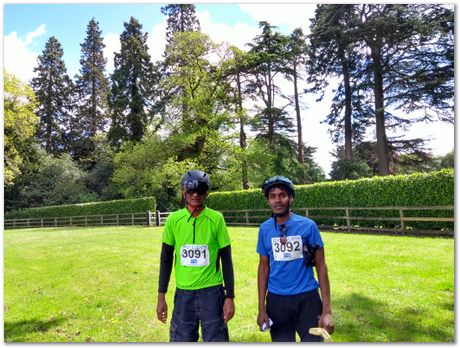 Steve Ooi, Harry Bhadeshia, Apparao Chintha, 100 mile bicycle ride, May 2019