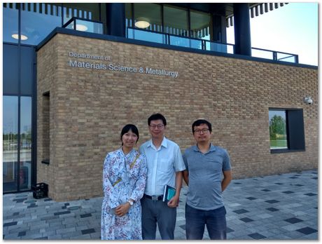 Bartek Glowacki, Steve Ooi, Hung-Wei Yen, Chen, Darwin College, Harry Bhadeshia, University of Cambridge