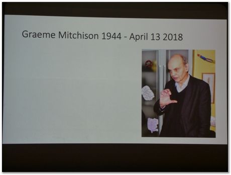 Graeme Mitchison memorial meeting