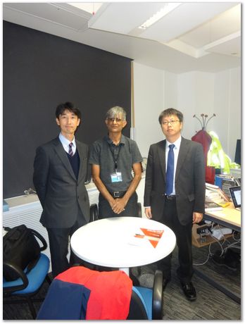 Visitors from Nippon Steel Corporation and  Institute of Maritime, Port and Aviation Technology, Yasuhira Yamada, Teppei Ohkawa, Harry Bhadeshia, Steve Ooi, maritime collisions, ships, steel, Metallurgy