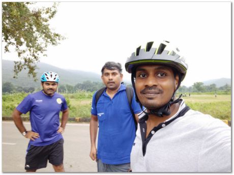 Apparao Chintha, Prasad Kopparthi, Gopi Krishna Chejarla, cycling, Tata Steel, India, University of Cambridge