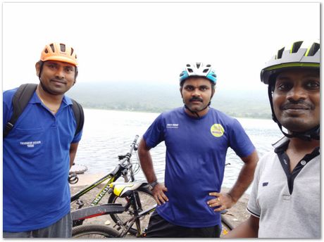 Apparao Chintha, Prasad Kopparthi, Gopi Krishna Chejarla, cycling, Tata Steel, India, University of Cambridge