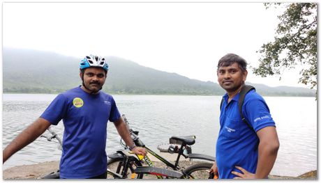 Apparao Chintha, Prasad Kopparthi, Gopi Krishna Chejarla, cycling, Tata Steel, India, University of Cambridge