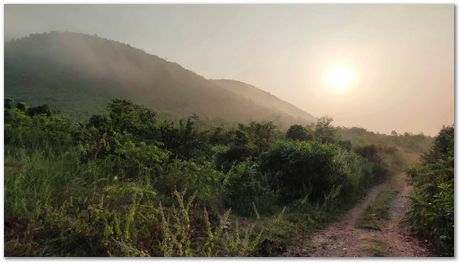 Apparao Chintha, Prasad Kopparthi and Gopi Krishna Chejarla, go cycling in the beautiful areas around Jamshedpur