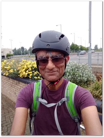 Harry Bhadeshia, June 2020, cycling, flowers, Comberton, banana cake, pizza, vegan, Amazon Kindle