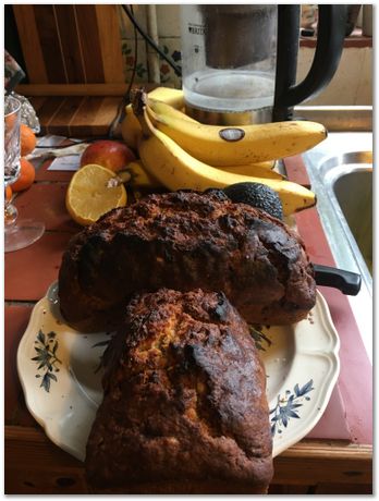 noelle_bananna_bread.jpg May 2020, Cambridge, UK, Harry Bhadeshia