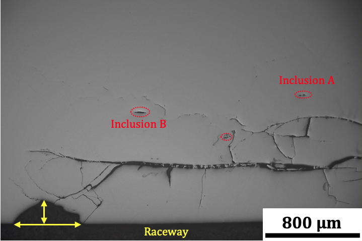 Bearing failure, white matter, white-etching matter, steel, physical metallurgy, inclusions, Parvez Mannan, Nobel Engineering Services, Queen Mary University of London, University of Cambridge