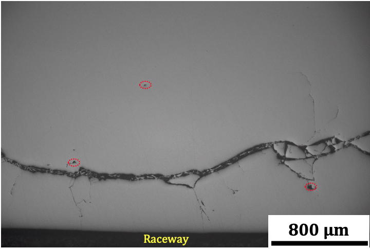 Bearing failure, white matter, white-etching matter, steel, physical metallurgy, inclusions, Parvez Mannan, Nobel Engineering Services, Queen Mary University of London, University of Cambridge