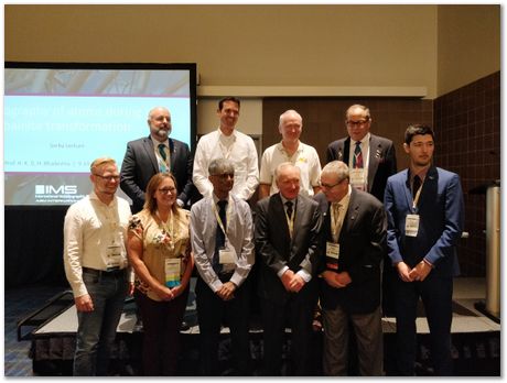 Harry Bhadeshia, Henry Clifton Sorby Award, 2022, Sorby Award, International Metallographic Society, New Orleans, Choreography of atoms during the bainite transformation