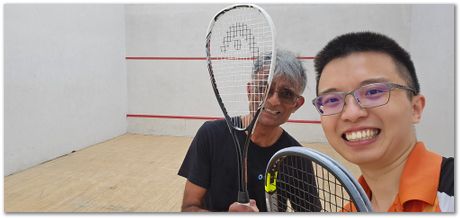 Steve Ooi, Adreil Wong, Namaste, Squash, Harry