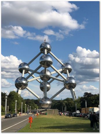 Atomium, Brussels,
crystallography, body-centred cubic,Leo Kestens, Alexey Gervasyev, Harry
Bhadeshia