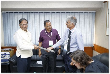 Harry Bhadeshia's induction at the Indian National Science Academy