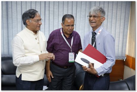 Harry Bhadeshia's induction at the Indian National Science Academy