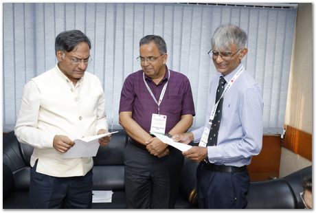 Harry Bhadeshia's induction at the Indian National Science Academy