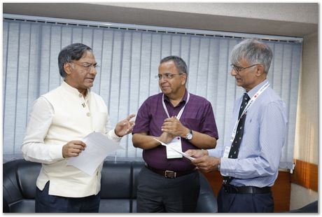 Harry Bhadeshia's induction at the Indian National Science Academy