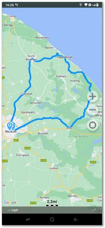 Norwich bike ride, June 2024, H. K. D. H. Bhadeshia, Harry Bhadeshia, 60 miles