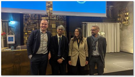 Sweden, Stockholm, KTH, Royal Institute of Technology,TANIA LOAIZA URIBE, Harry Bhadeshia, Peter Hedström, H K D H Bhadeshia, Steve Ooi, bearings, bearing steels, February 2024 