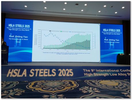 img_20251103_084628.jpg Nanjing, China, HSLA2025, high-strength low-alloy steels, Harry Bhadeshia, Ting Ping Hou, Kaiming Wu, Carlos Capdevila, Carlos Mateo