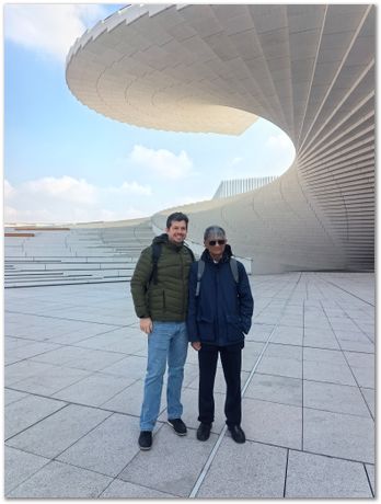 Shanghai, Tongji University, Shanghai Grand Opera House, Shanghai North Bund Super-tower, Harry Bhadeshia, H K D H Bhadeshia, Queen Mary University of London