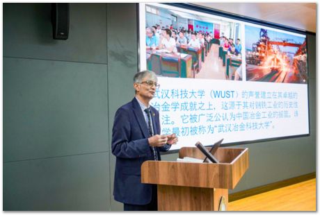 Wuhan University of Science and Technology, Wu Kaiming, Ting Ping Hou, China, Harry Bhadeshia, H. K. D. H. Bhadeshia, Queen Mary University of London