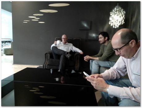 Rajdeep Mondal, Harry Bhadeshia and Chinnapat Panwisawas on the way to Arequipa