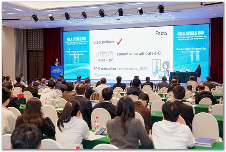 HSLA2025 Conference, Nanjing, China, Harry Bhadeshia, H. K. D. H. Bhadeshia, Queen Mary University of London