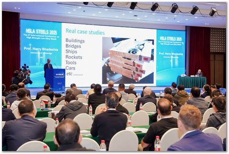 HSLA2025 Conference, Nanjing, China, Harry Bhadeshia, H. K. D. H. Bhadeshia, Queen Mary University of London