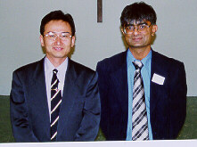 Kazutoshi Ichikawa (Nippon Steel) and Harry