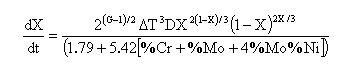 Equation x of reference y.