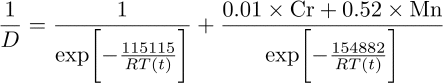 Equation x of reference y.